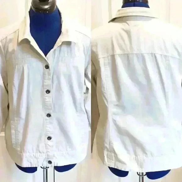 Christopher & Banks  cotton jacket. Women … - Picture 3 of 5